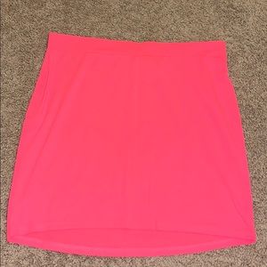 Divided H&M Basic hot pink pencil skirt, size L